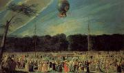 Antonio Carnicero The  Ascent of a Montgolfier Balloon